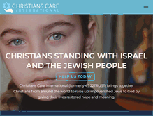 Tablet Screenshot of christianscare.org